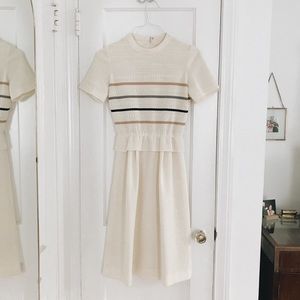 Vintage Minimal Polyester Dress